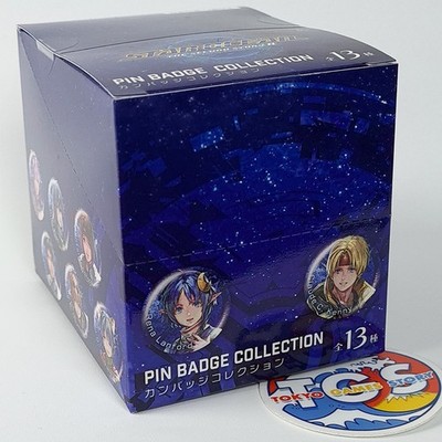 Star Ocean The Second Story R Metal Badges Collection Box (FullSet) Japan New Sq