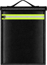 Large EMP Proof Faraday Bag for Laptops Tablets - 16.9 x 15 Inches, Secure Shi