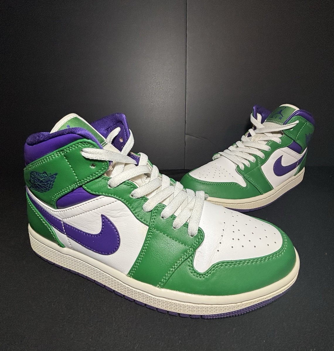 Nike Air Jordan Retro Mid Hulk Green/Purple SIZE Men