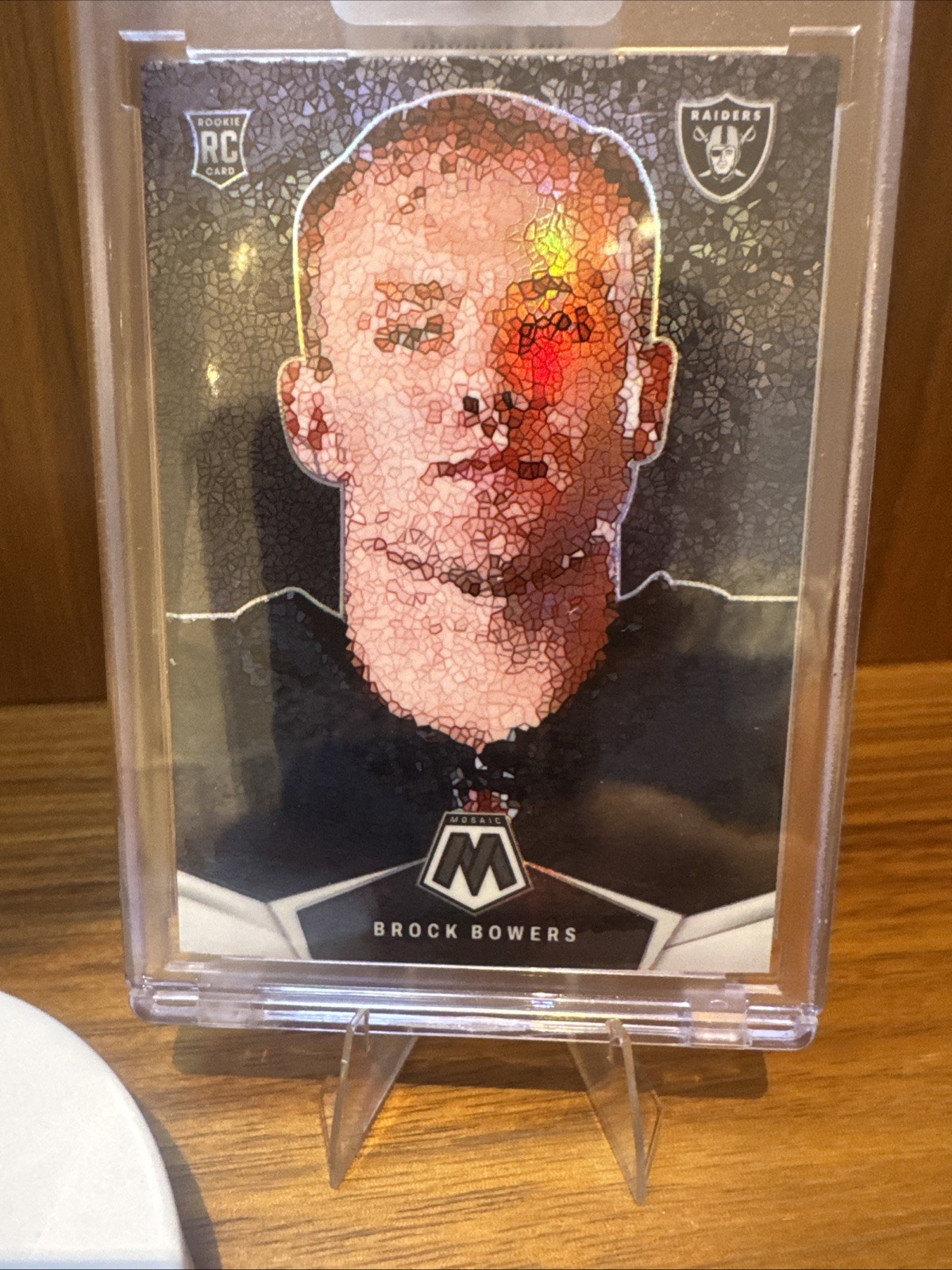 2024 Panini Mosaic - Micro Mosaic Brock Bowers #MM-BBS (RC)