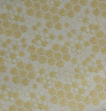 Bee Cotton Fabric Honeycomb TIMELESS TREASURES Home Sweet CD3048 BY THE YARD