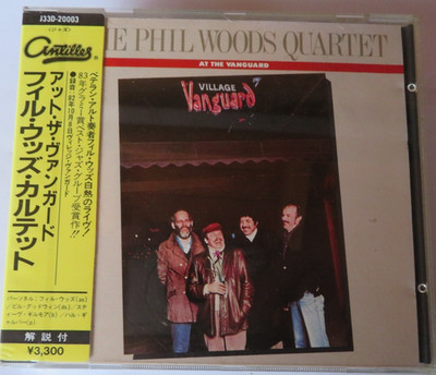 CD PHIL WOODS QUARTET - At The Vanguard / Japan PRESS Miles Davis Sonny Rollins