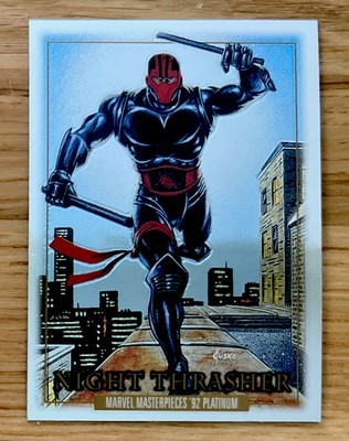 2024 SKYBOX Marvel Masterpieces Platinum Card #63 NIGHT THRASHER - MINT CARD! 