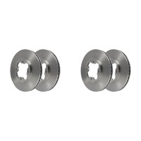 2X ATE Bremsscheiben 282,0Mm BelÜFtet Vorne Passend FüR Honda Accord