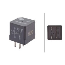 Image of HELLA 4RD933 332-601 RELAY MAIN CURRENT OE REPLACEMENT NEW
