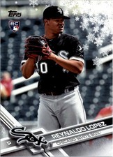2017 Topps Walmart Holiday Snowflake #HMW2 Reynaldo Lopez RC - BB