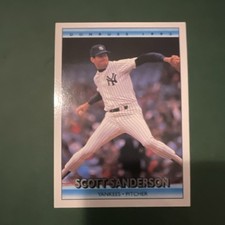 Donruss 1992 Scott Sanderson #227 New York Yankees Baseball MLB
