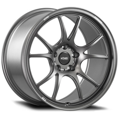 KONIG Forged F3S Rim 18X11 5X120.65 Offset 56 Satin Charcoal (Quantity of 1)