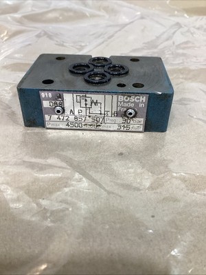 Bosch Modular Valve Body 7 472 857 507