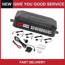 Reverse Backup Radar System Reverse Parking Sensors 4 Pcs Parking Sensors New