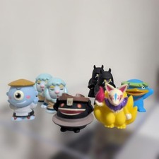 Juego de títeres y figuras de dedo Yokai Watch - 6 tipos, 8 piezas, usado (hogar