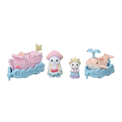 Sylvanian Familien Baby Amusement Park Ride Set Boot Delphin Co-80 EPOCH Toy