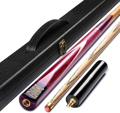KS TOOLS HIOD English Snooker Cue with 10mm Cue Tips Handmade Billiard Cue 145cm