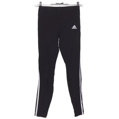 Adidas, Sportleggings, Größe: 164, Schwarz/Weiß, Baumwolle/Elasthan #wvr