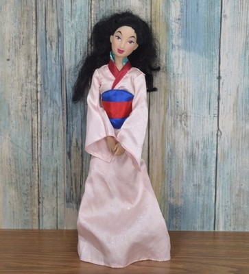 disney mulan pink dress Disney Store Mulan Pink Dress Holding Bowl Christmas Ornament