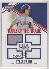 2018 Panini USA Baseball Stars & Stripes Tools of the Trade /299 Tyler Frank km4