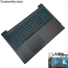 New For Lenovo Ideapad L340-15IRH 5CB0U42769 Palmrest Backlit Keyboard W/Bezel
