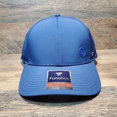Edmonton Oilers Fanatics Women s Authentic Pro Adjustable Size NHL Hat Blue NEW