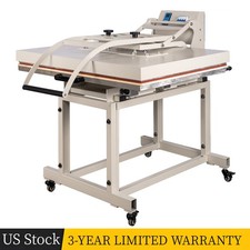 32x40 Large Format Manual Heat Press Machine w/ Stand 220V DIY Shirt Sublimation