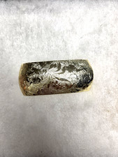 Vtg gold tone nos floral filigree Hair Barrette