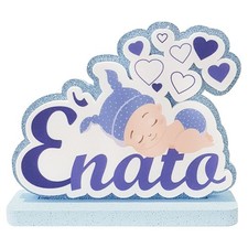 SAGOME POLISTIROLO NASCITA ADDOBBI PER FESTE DECORATO