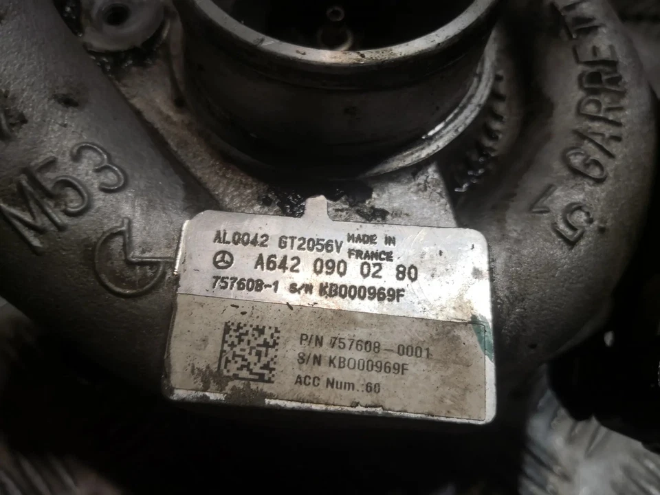 MERCEDES-BENZ E 320 CDI W211 Turbo Cargador con Actuador 6420900280 3.0 Diesel Foto 4 de 4