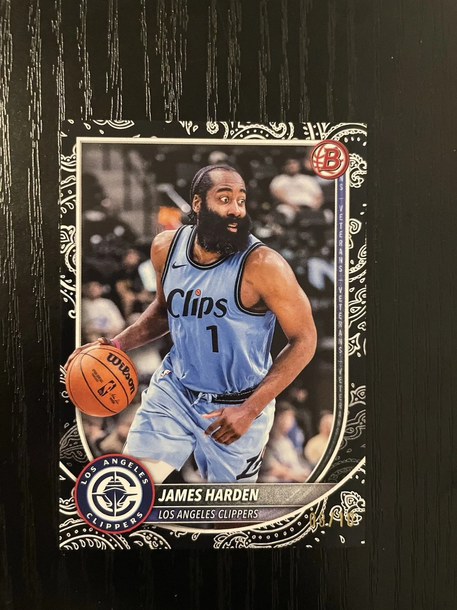 Topps James Harden Basketball Serial Numbered Sports Trading Cards