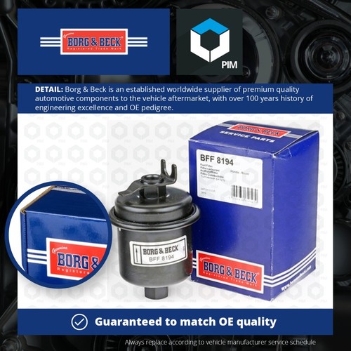 Fuel Filter fits HONDA CR-V 2.0 2.4 1995 on B&B 16010S01A30 16010S01A31 Quality - 第 1/3 張圖片