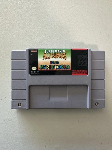 Super Mario All-Stars + Super Mario World (SNES)