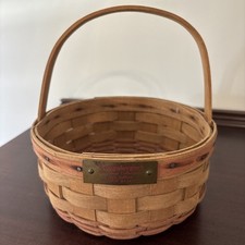 Longaberger Christmas Collection 1985 Edition Cookie Basket - Basket Only!!!
