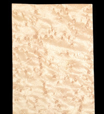 Birdseye Maple Raw Wood Veneer Sheet 5 x 30 inches 1/42nd      35138-68