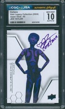 Jen Taylor Signed Card Halo CE Legacy Cortana Gem Mint 10 Auto CGC x JSA SLAB