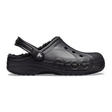 New CROCS Womens BAYA LINED CLOG 205969-060 BLACK US W 6-11 TAKSE