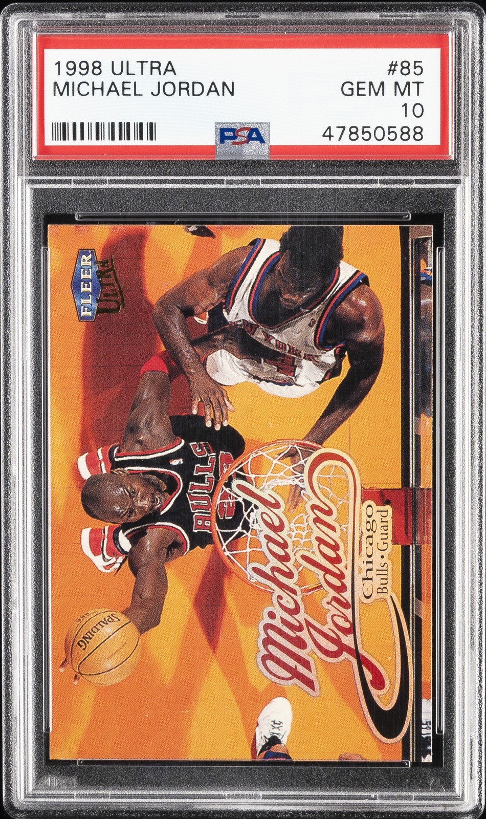 1998 ULTRA #85 MICHAEL JORDAN PSA 10