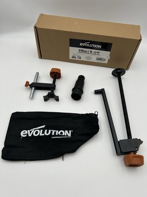 Evolution Power Tools R210SMS Zubehör Set   210mm, Klemmen, Staubbeutel