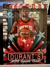 CASE HIT 2025/26 Bowman Chrome Hobby Stars Kevin Durant Refractor #HS-12 Houston