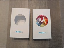 Empty Verizon Moto x 4G LTE Box Only No Sim Card No Accessories No Charger