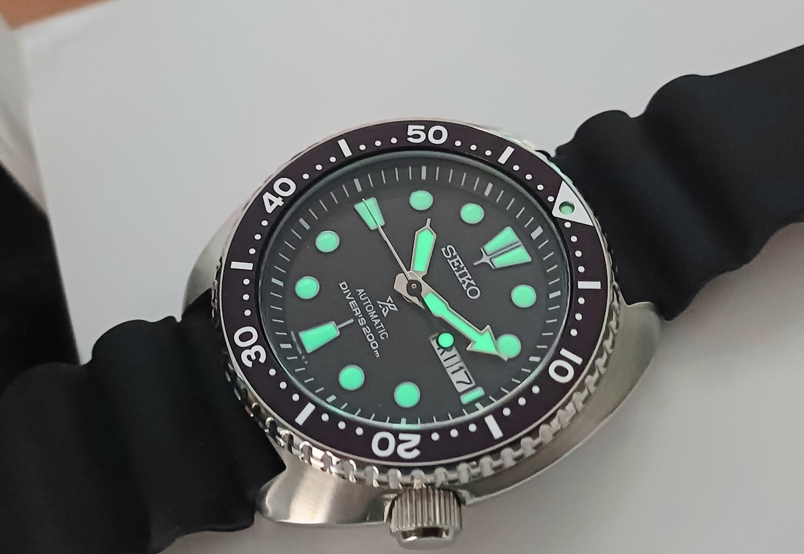 Seiko Men's Prospex Turtle Watch SRPE93 200m Divers' Automatic
