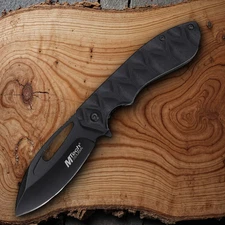 MTech Assisted Linerlock Folding Knife 3.38" 3Cr13MoV Steel Blade G10 Handle