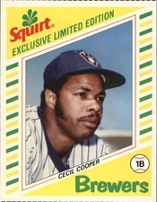B2624- 1982 Squirt Baseball Card #s 1-22 -You Pick- 15+ FREE US SHIP