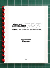 Alesis 12-R   Reference Manual User Guide Instructions   57 Pages   USA Made
