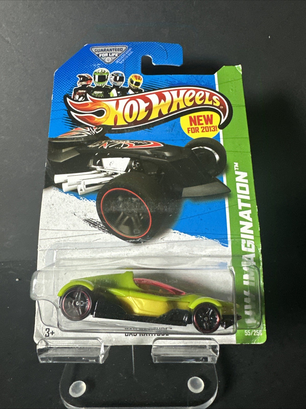 Hot Wheels 2013 New Casting #55 Bad Ratitude Green Rare