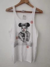 BNWT 2009 Stella McCartney x Comic Relief Madonna Print Vest Size Large * NEW