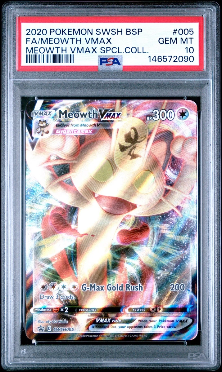 Meowth VMAX Pokmon TCG Cards for sale | eBay