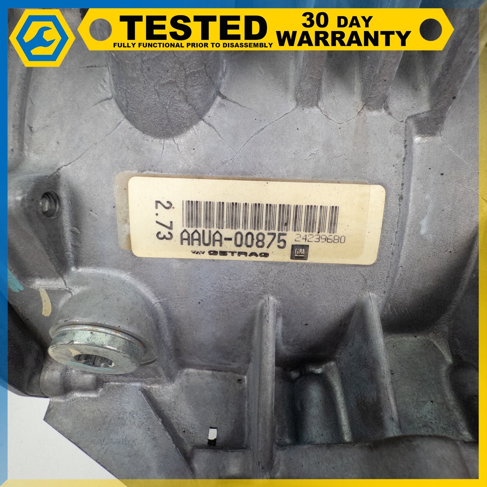 06-09 CHEVROLET CORVETTE C6 REAR DIFFERENTIAL CARRIER ASSEMBLY 2.73 RATIO OEM