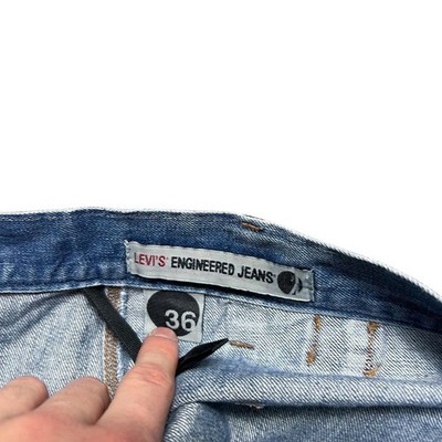 Levi's 10th Anniversary Engineered Twisted Jeans W36 L34 Cut Off