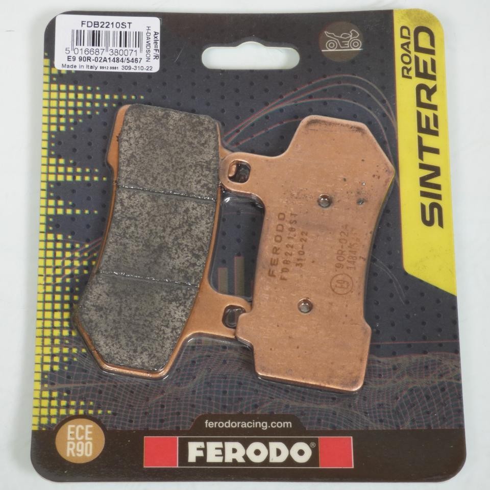 Plaquette de frein Ferodo pour Harley 1690 FLHXS Street Glide