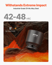 Impact Socket Set 3/4 Inches 29 Piece Impact Sockets, with a Storage Cage