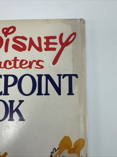 Vintage Walt Disney Figuren Nadelspitze Buch 1976 Lisbeth Perrone Hardcover - Bild 4 von 4