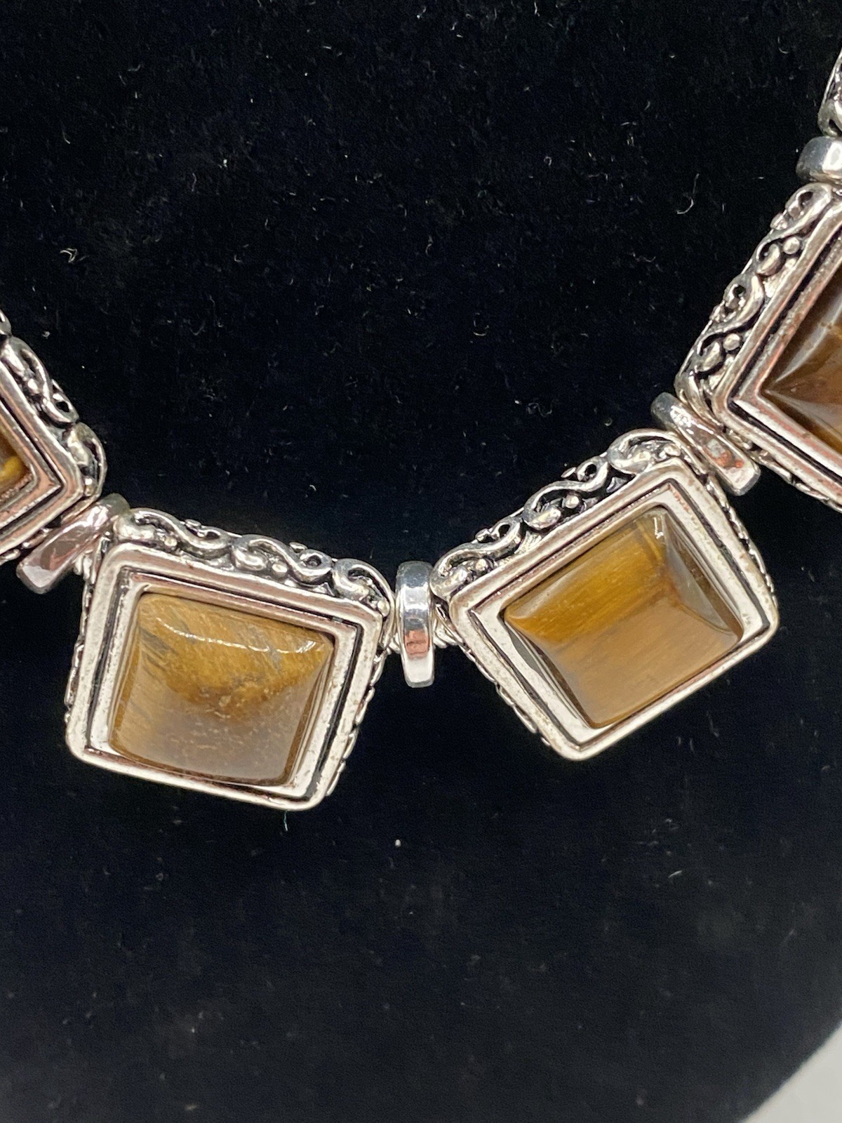 Scroll by Dillards Brown Tortoise Shell Necklace,… - image 3